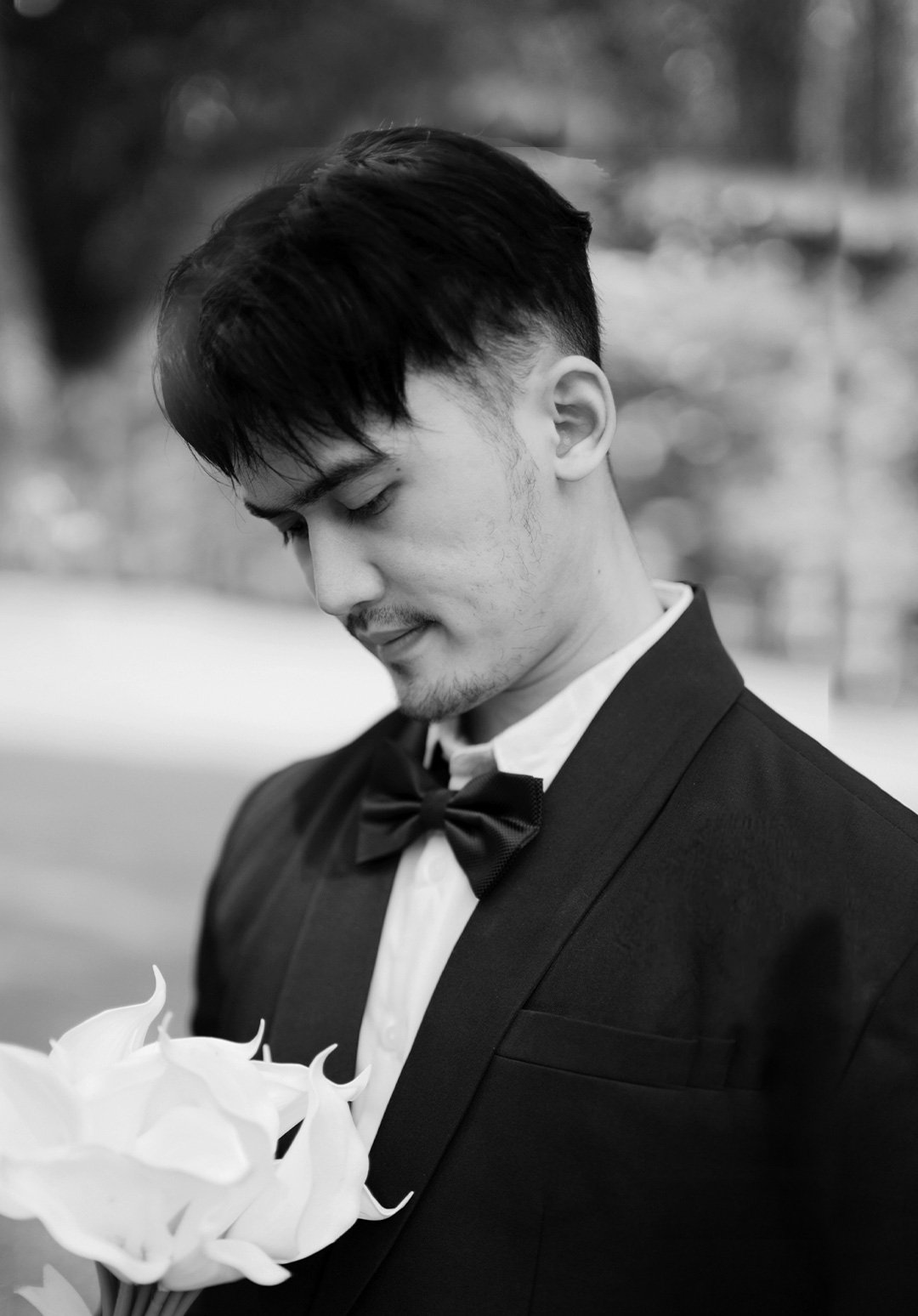 Groom portrait